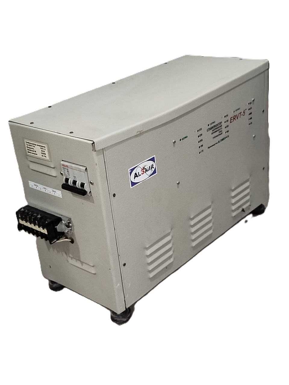 Стабилизатор напряжения переменного тока трехфазный 9 kVA, ERVT-5-9