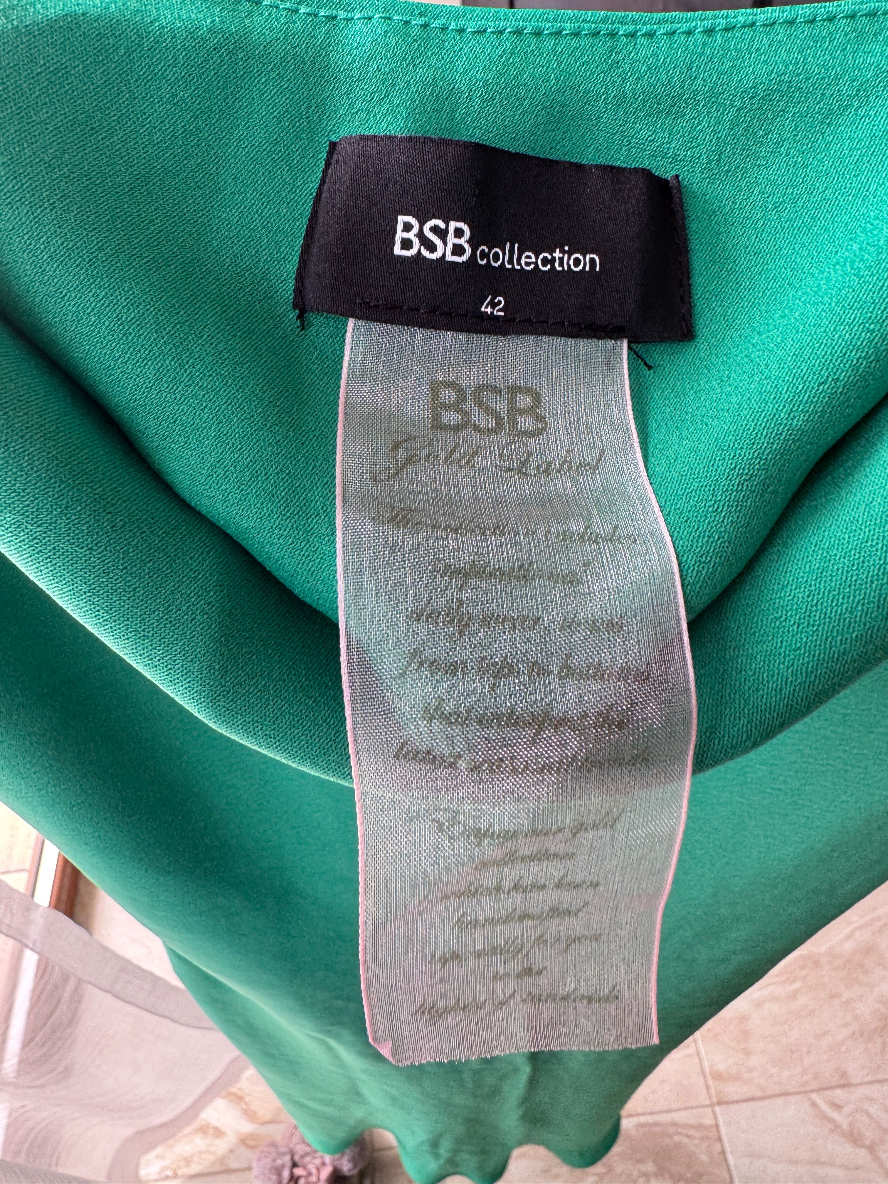 Нежна зелена рокля BSB