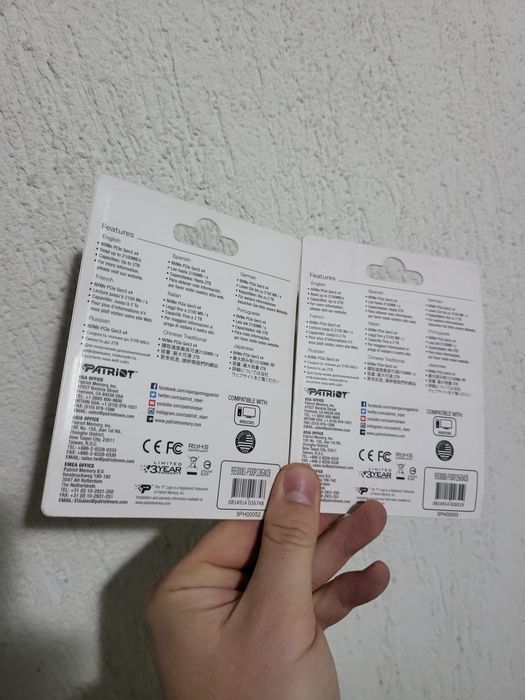Ssd patriot 128gb /256gb