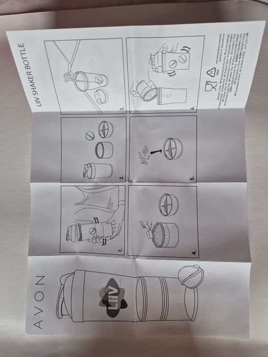 Shaker/cana pentru shake pentru acasa si calatorii