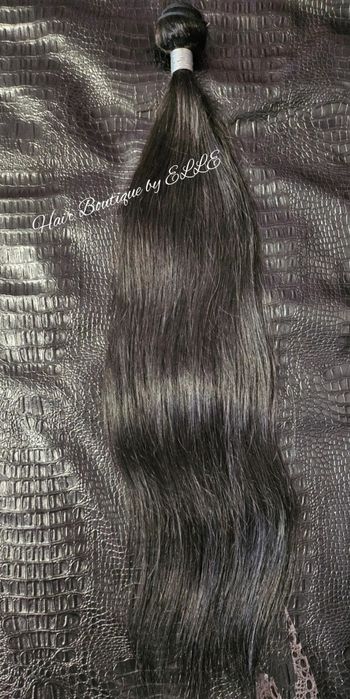 Нова естествена натурално черна коса