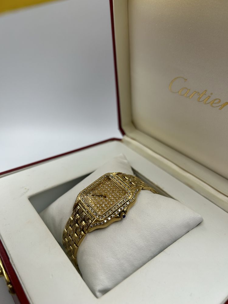 Ceas Cartier Panthere 18 k cu diamante