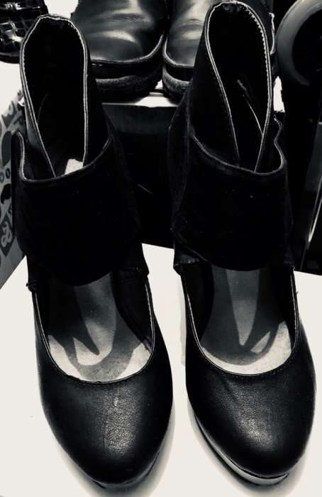 Pantofi negri 14 cm