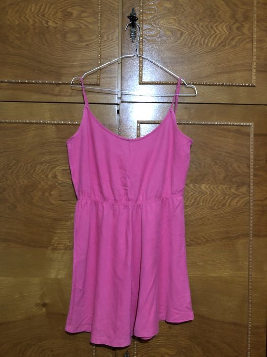 Rochie roz bumbac
