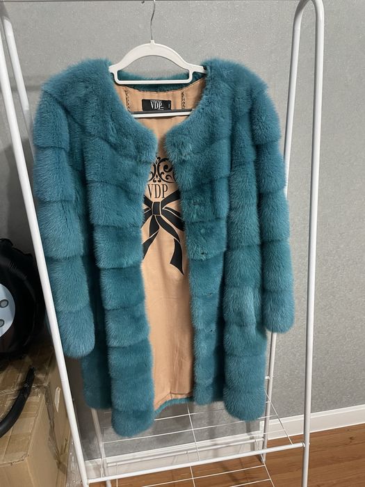 Норковая итальянская шуба Via Delle Perle 42-44р