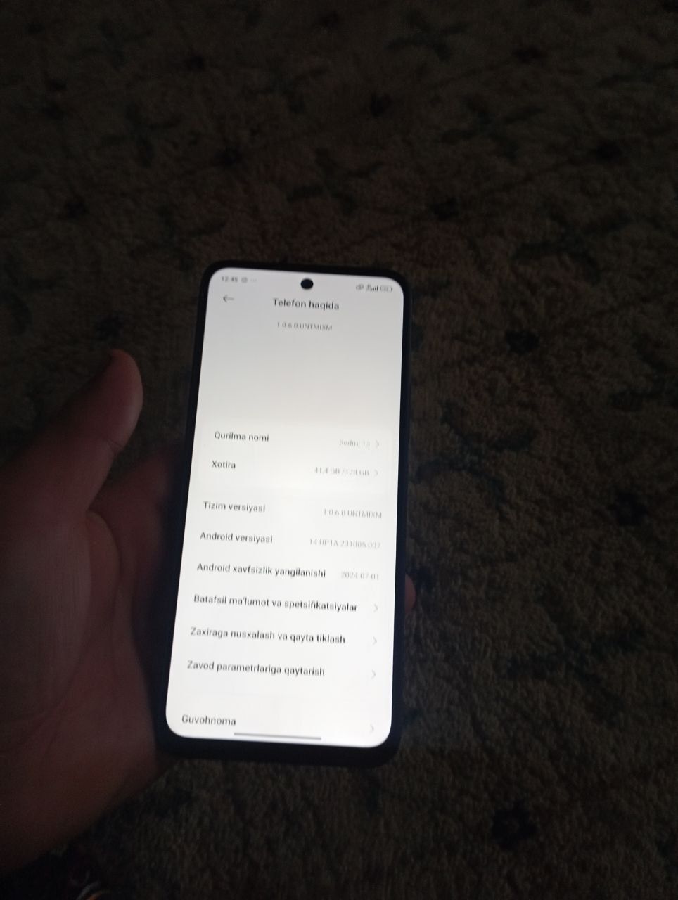 Xiome redmi 13 original