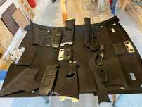 Vand plafon negru alcantara BMW e90 facelift sedan