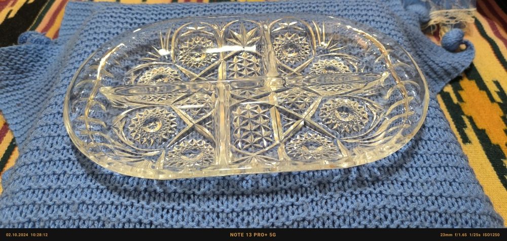 Посуда хрустальная