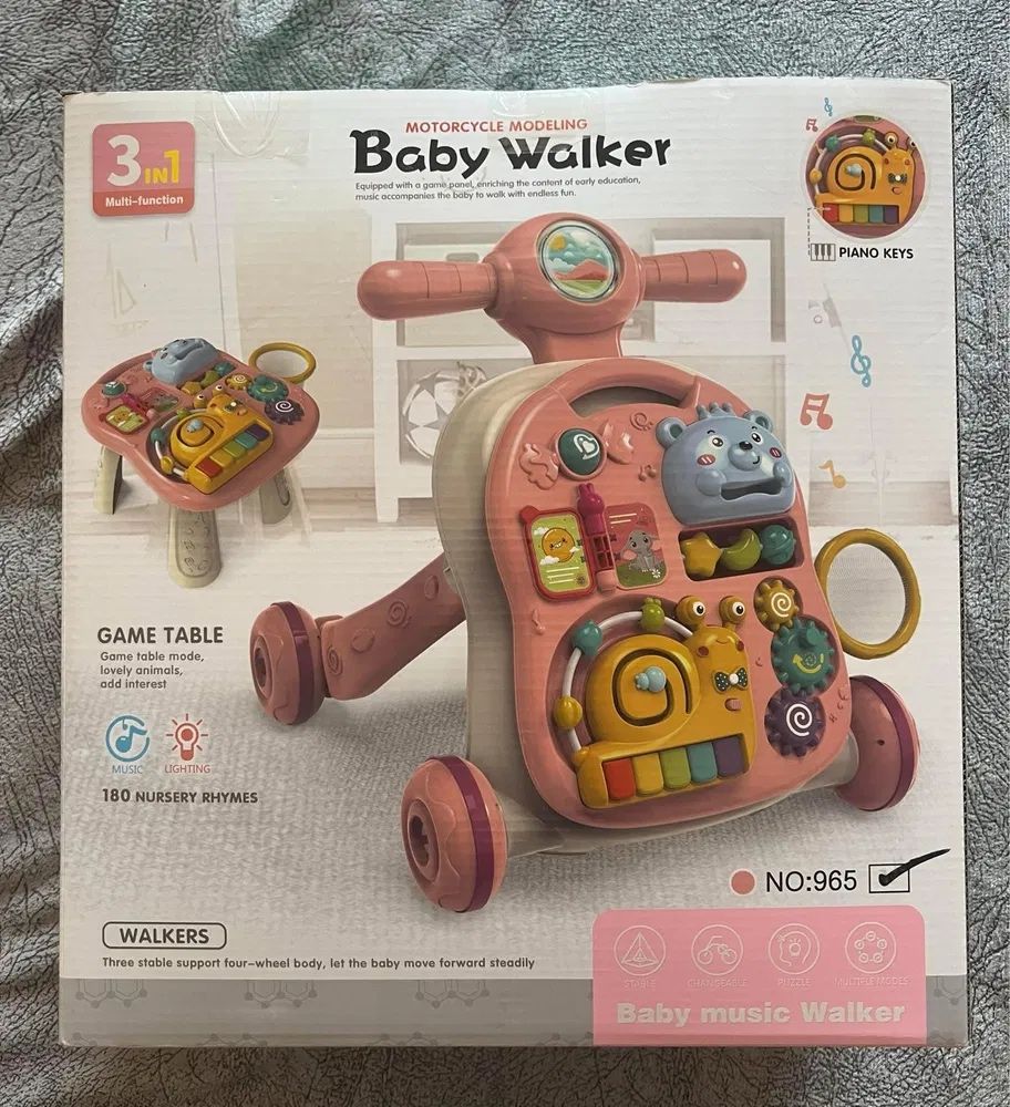 Проходилка 3в1 baby walker