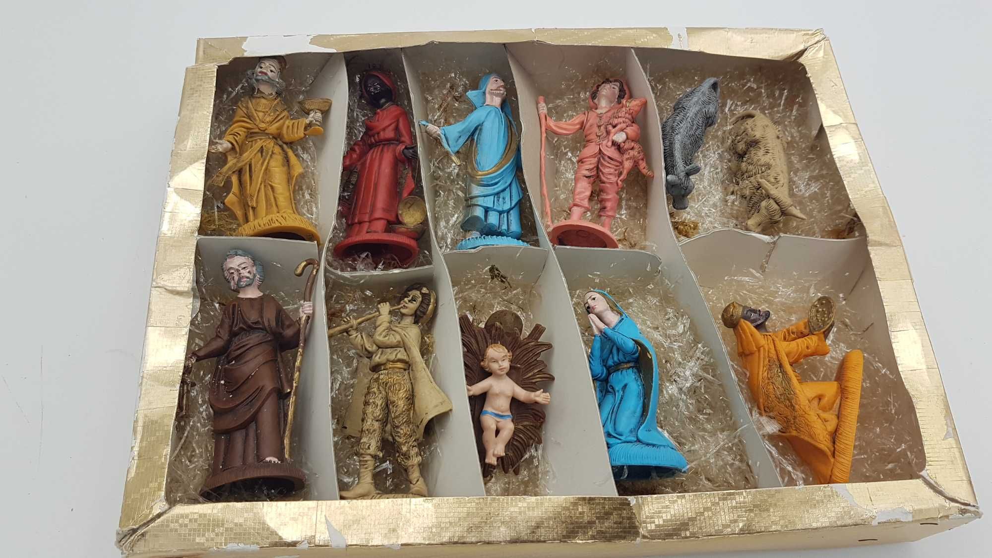 Figurine decor Crăciun Scena nașterii Domnului Iisus (Italia)