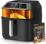 Air Fryer Aigostar с рецепти, 8L, 1700W, 12 Програми, книжка с рецепти