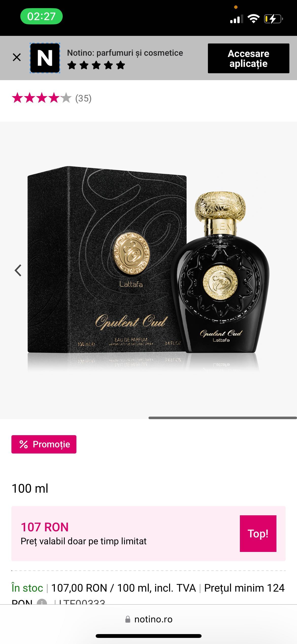 Lattafa opulent oud