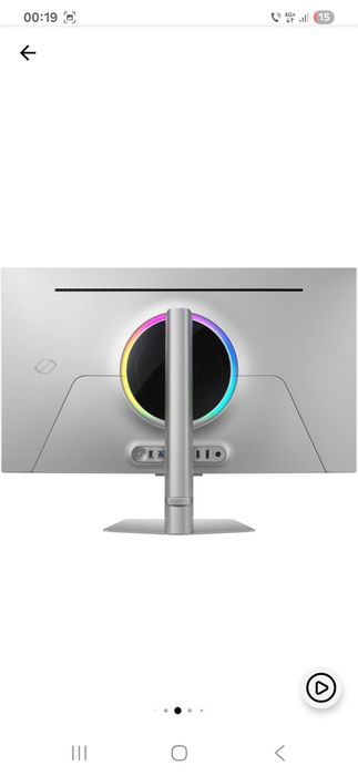 Monitor Gaming OLED Samsung Odyssey G8 32", 4K (3,840 x 2,160), 240Hz,