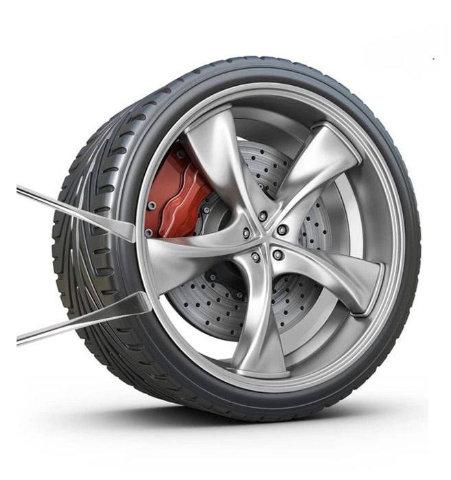 Инструменти за демонтаж на гуми, 3 бр. Лоста В комплект