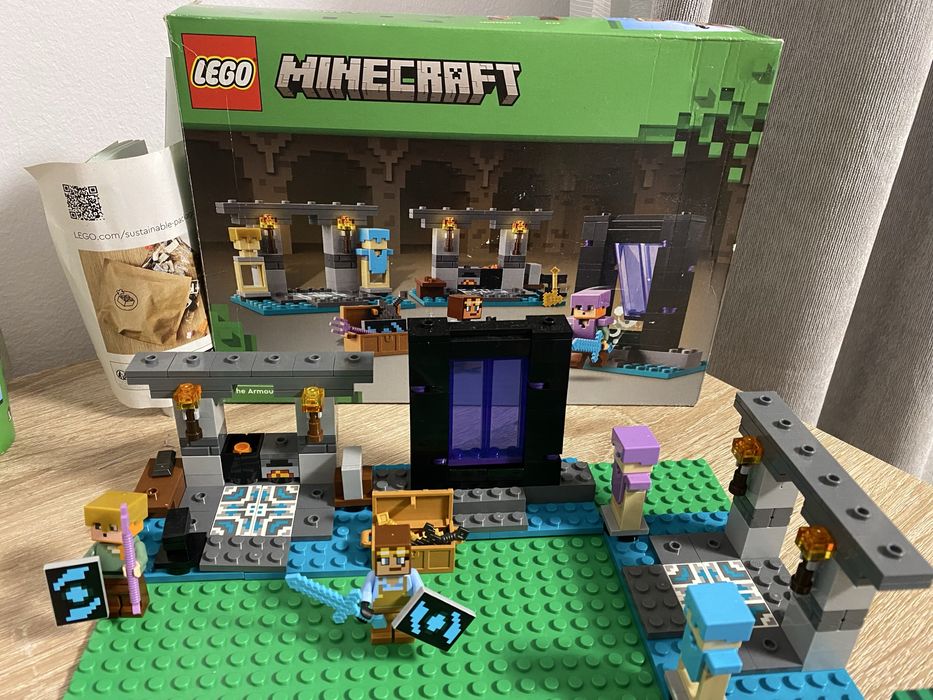 Lego Minecraft 7+ si minecraft 6+