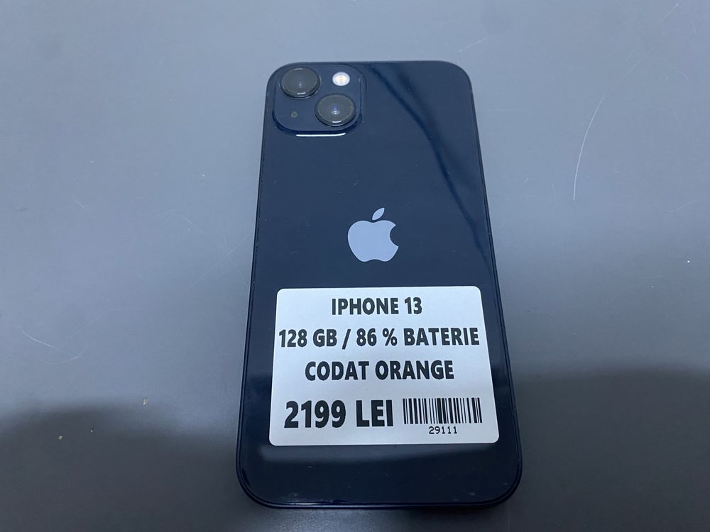 iPhone 13 128GB 86% Baterie