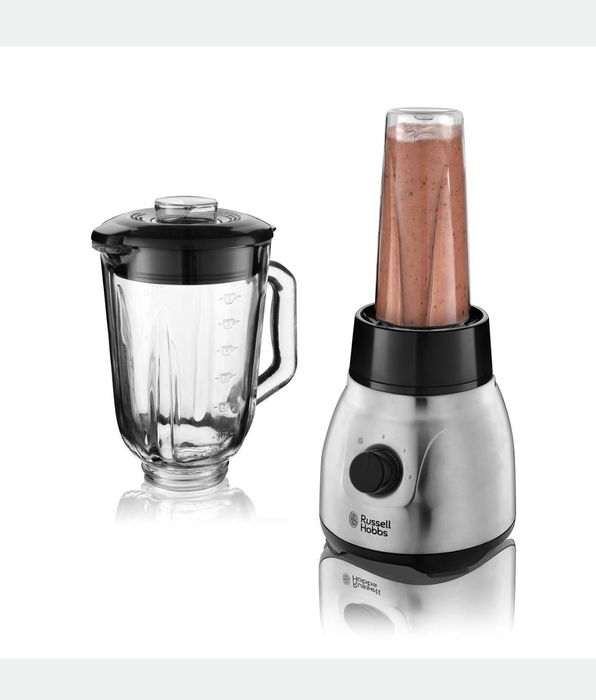 Блендер,шейкър 2в1 Russell Hobbs  1.5 литра, 600 W