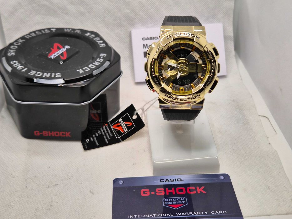 Ceas SPORT Casio g shock gm110 metal ,gold  LIMITED,NOU,Garantie 2 ani