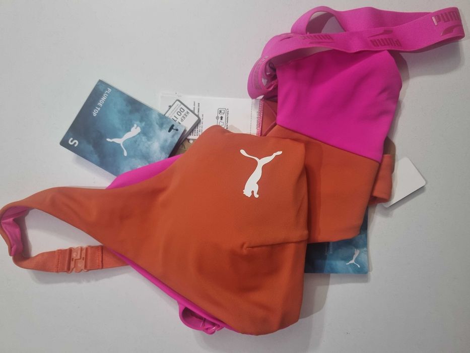 Дамски бански комплект Пума Puma размер S,  цвят Pinky chilli