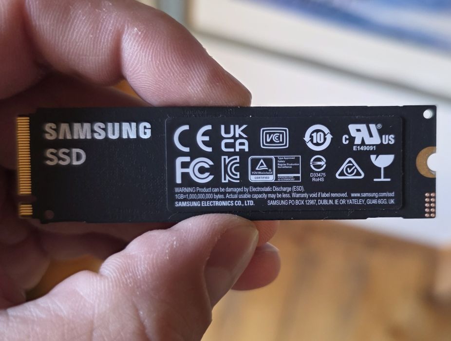 NVMe Samsung 990 PRO 1TB PCIe Gen4.0 compatibil PS5