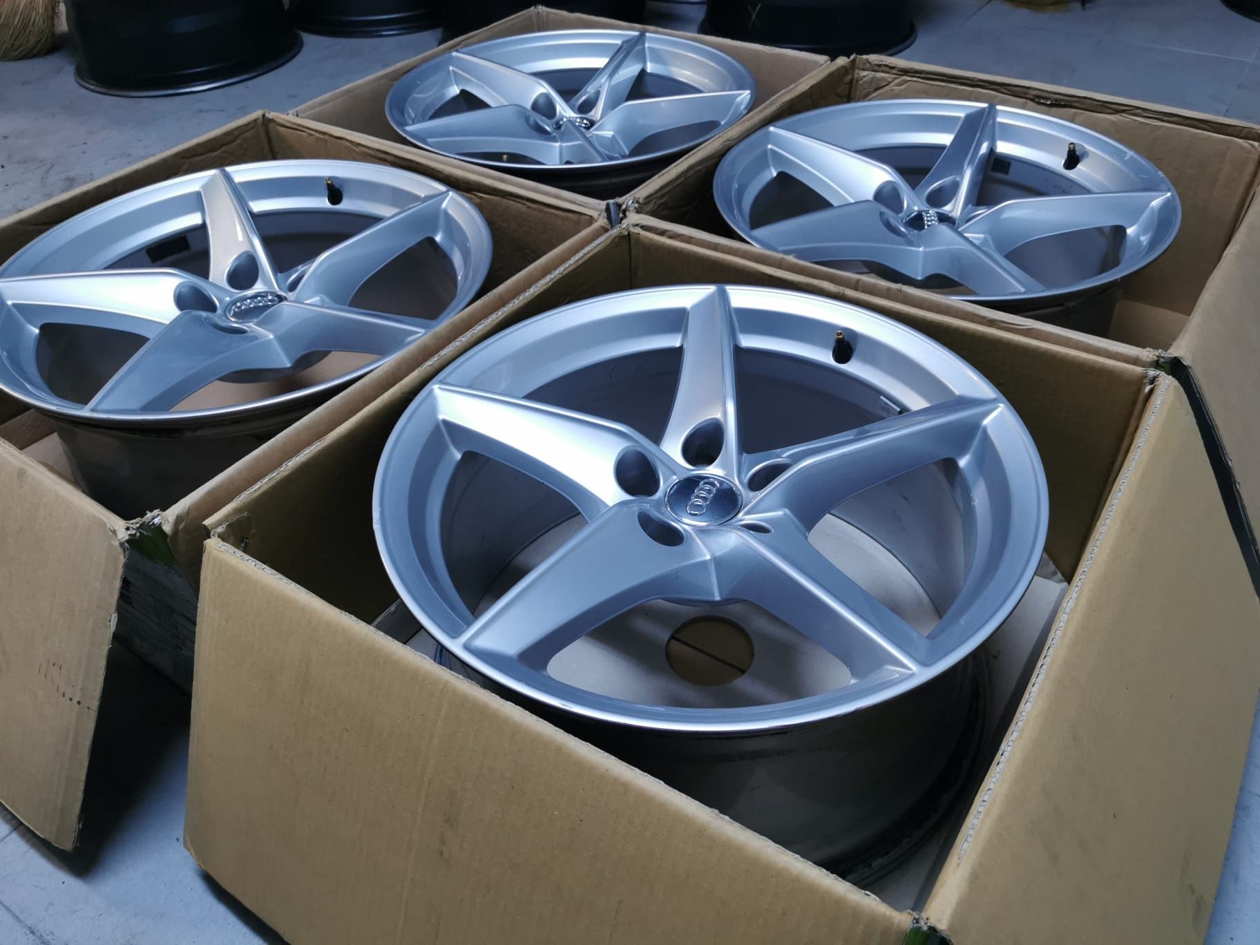 5x112 r18 inch jante aliaj originale AUDI A5 A6 A7 A8 A4 Q3 Q5 sq5 sq3