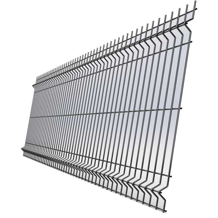 plasa/ panou bordurat /TEAVA/ STALP 3.5-4.9MM/Zincat /Verde/Gri