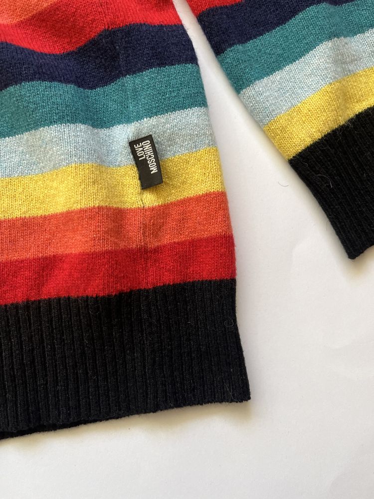 LOVE Moschino : Multicolored Pull 10% Кашмир Л / Оригинал
