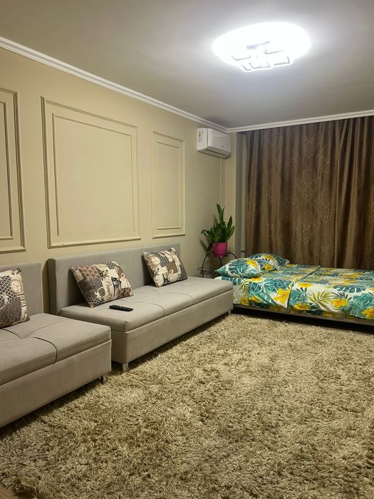 3х ком, 24/7, Кондиционер, WiFi 5G, 6 человек, до 12.00 следующего дня