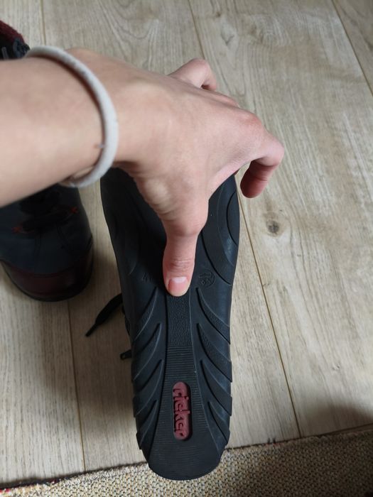 Ghete piele speaker Rieker, impecabiler, 41