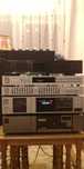 Linie audio Akai 1984 cass, tuner, eq amplificator, mixer, microfon