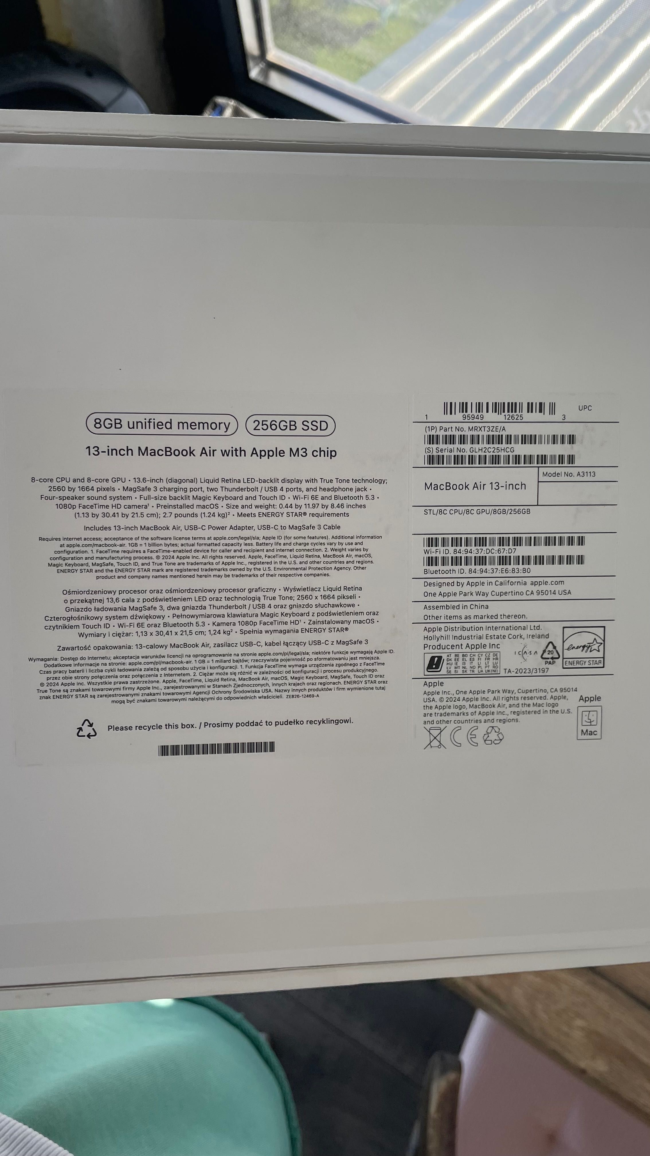 Apple Mc Book M3