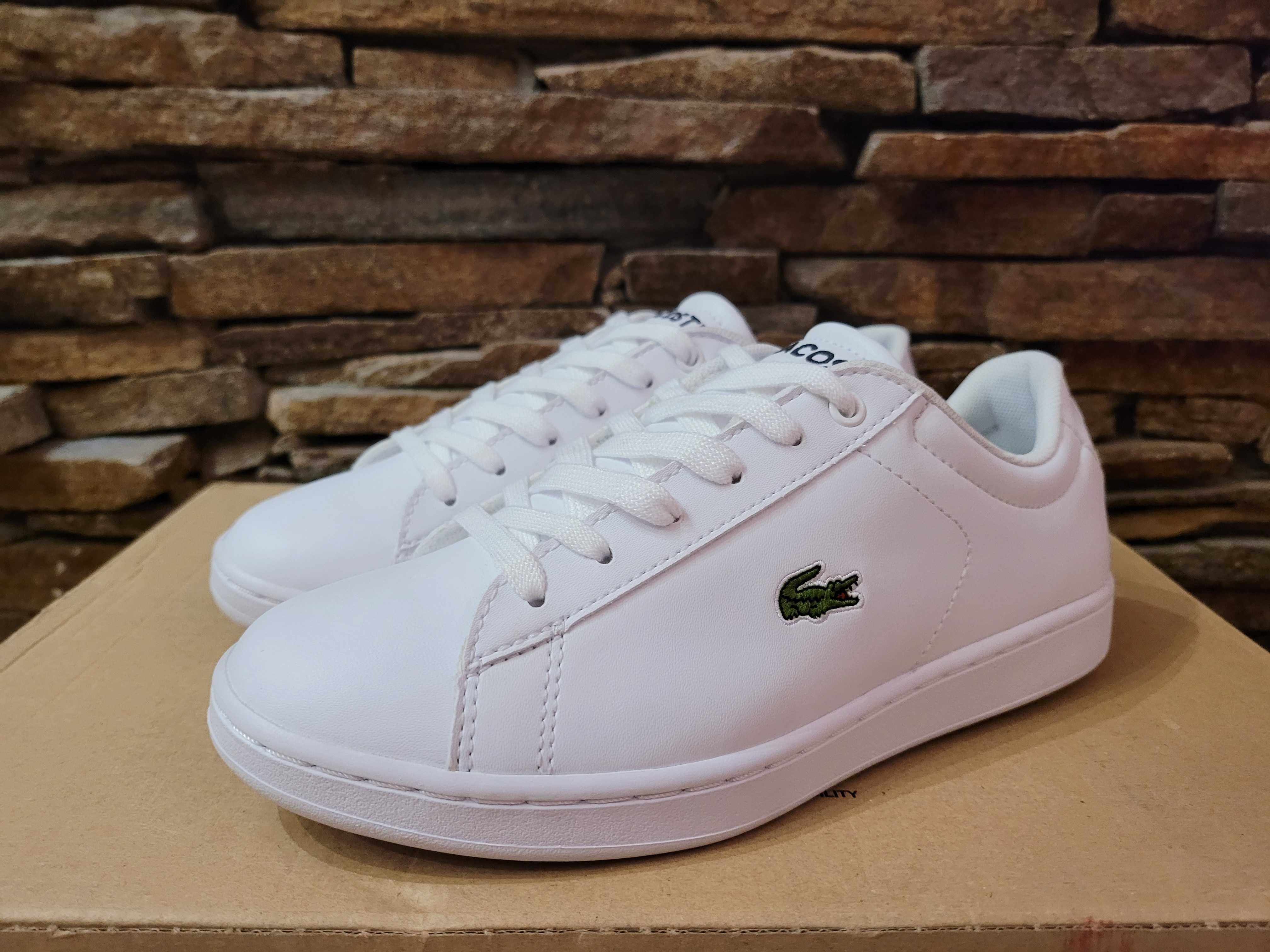 Детски обувки Lacoste - 35,5 / Нови / 100 % Оригинални / Кожени