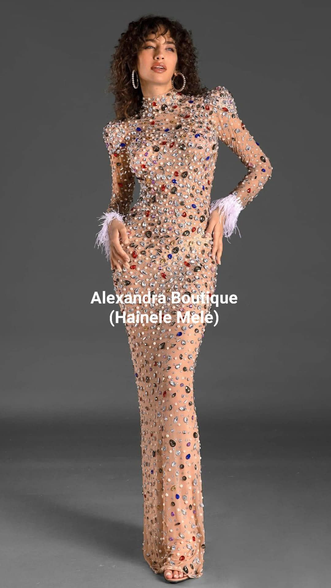 Rochie de seara cu cristale