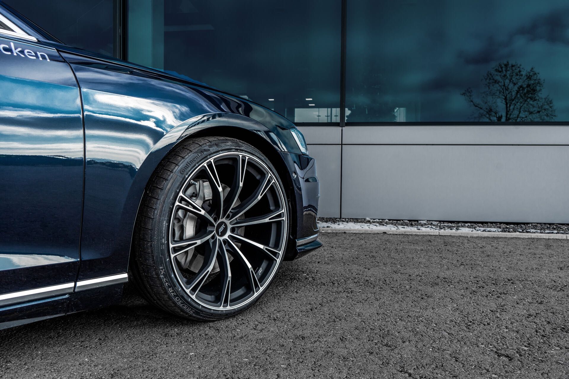 Audi A8 D5 /8N/ 2018-2022 ABT Преден Спойлер