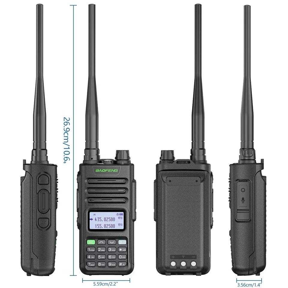 Baofeng walkie-talkie UV13 PRO, Incarcare directa USB, model 2023