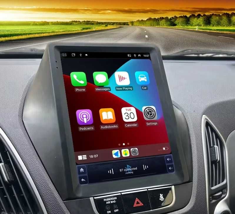 Мултимедия Двоен дин за Hyundai Tucson IX35 Навигация IX 35 Android
