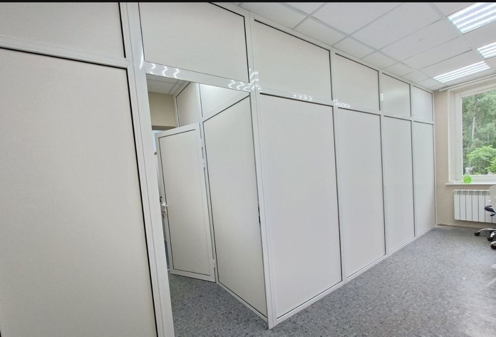 Перегородка  Двери Балкон Витраж Окна Пластиковые