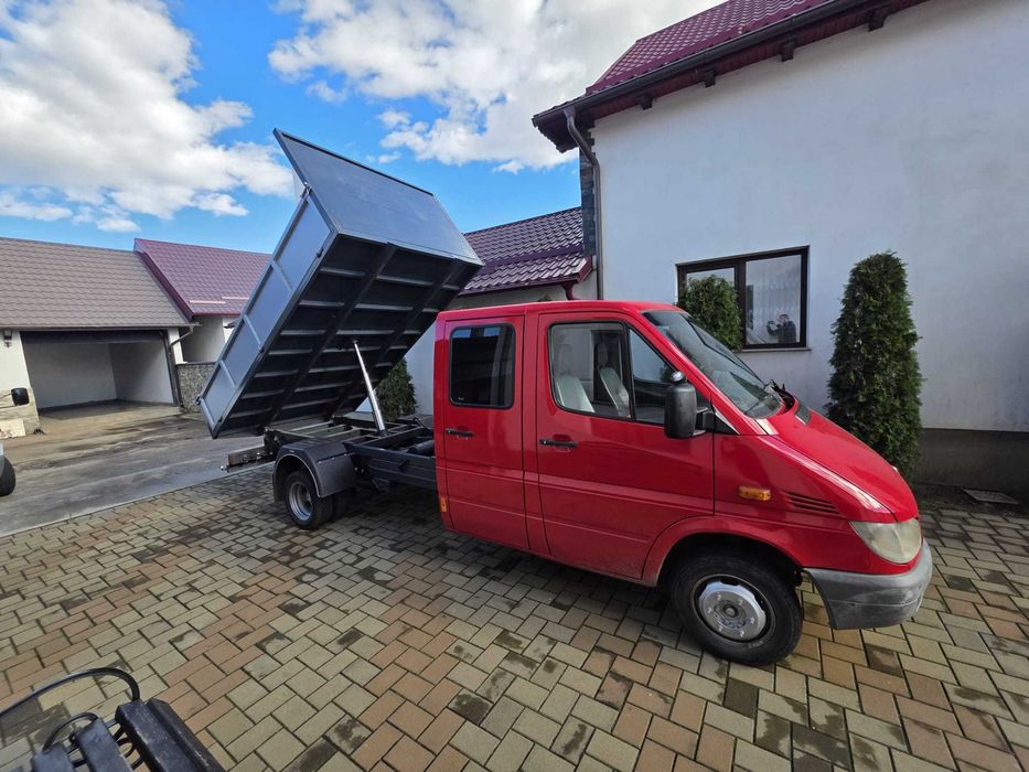 Mercedes Sprinter 413 CDI Basculabil, 5+1, Cabina dubla