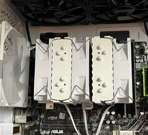 Vand cooler pt.socket intel 2011-3,x99,3fan 92mmRGB,Dell T5810,150w