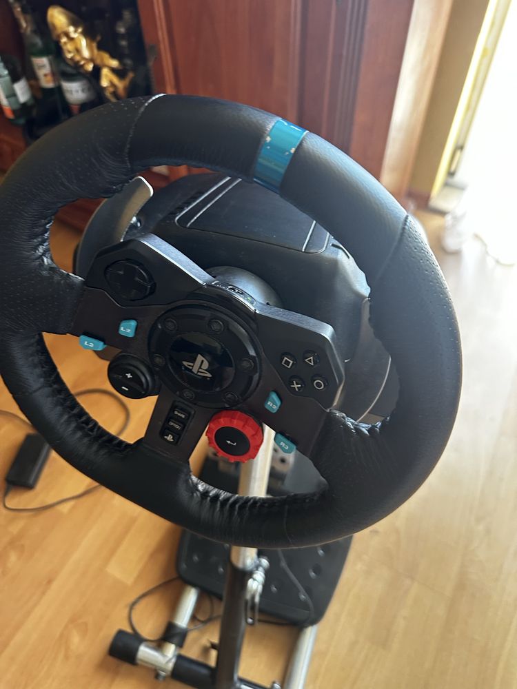 Волан с педали и стойка ( сим рейсинг) Logitech g29 / wheel stand pro