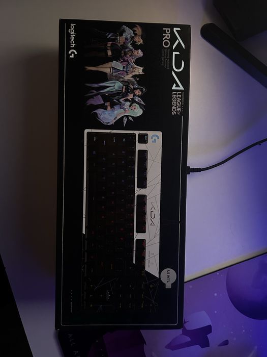 tastatura de gaming logitech g pro x k/da