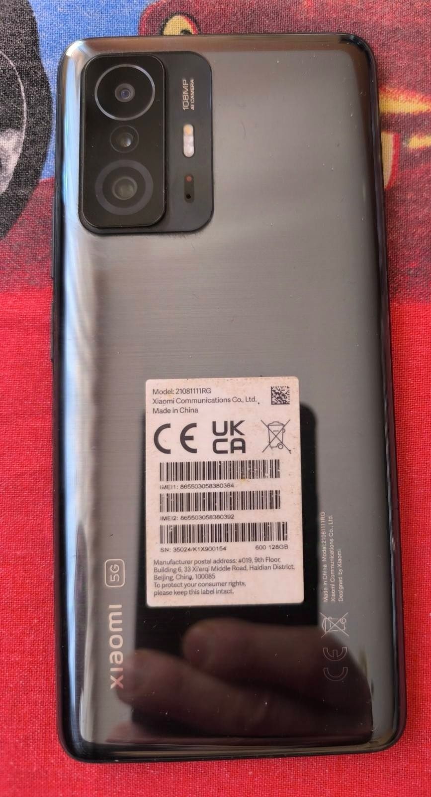 Xiaomi 11 T Meteorite Gray