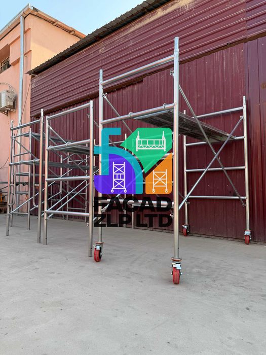 Леса строительные нержавейка, настил с колесами, импорт, завод Китай