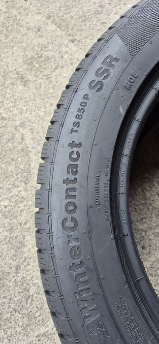 4 anvelope iarna runflat Continental 235/55/19.Pretul este pe bucata