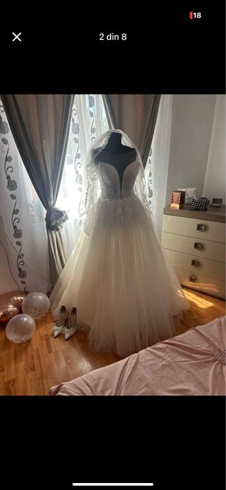 Vând rochie de mireasa