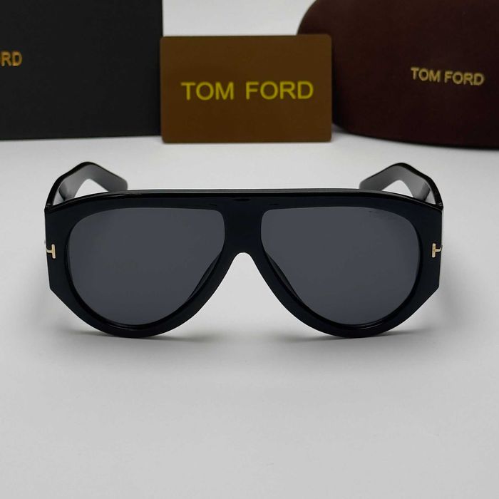 Слънчеви очила Tom Ford Mask Limited черно и червено Големи UV400 CE
