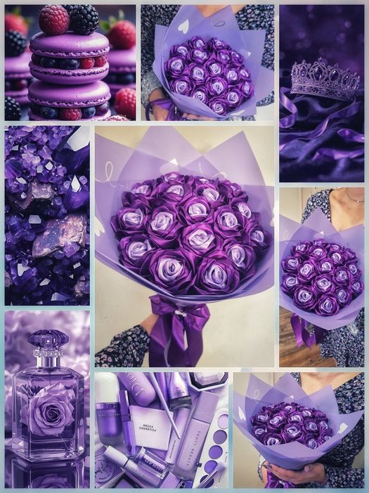 Букет от сатенени рози