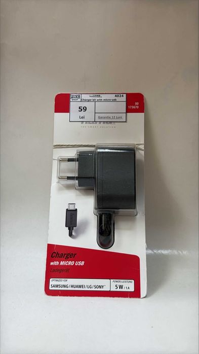 Charger kit with micro-usb [#4024#]