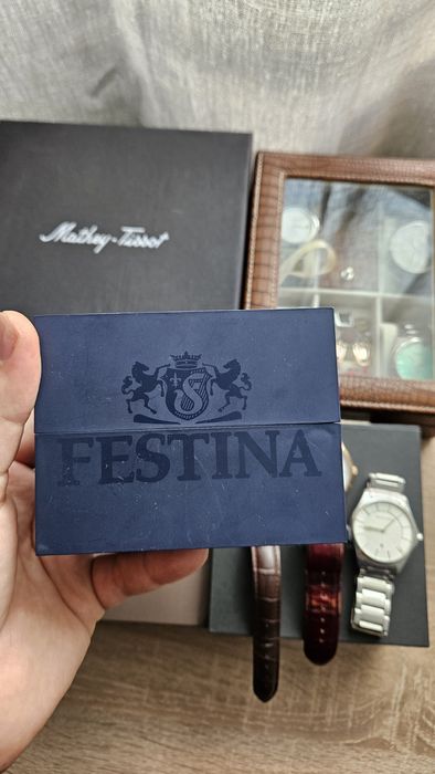 Vând ceas Festina de Bărbați Bleumarin