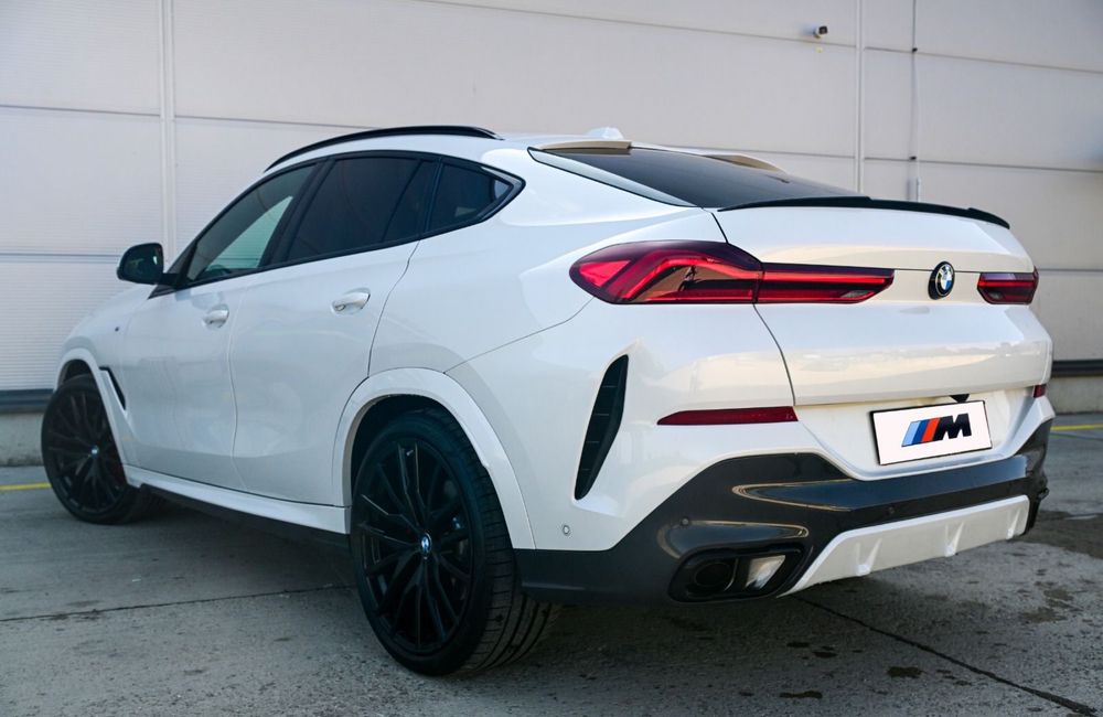 X6 Alb cu interior individual rosu 2025 in garantie 4.0 d